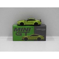 1:64 LB Works Ford Mustang (Grabber Lime) (Opened, Unsealed)