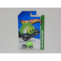 1:64 Angry Birds Minion - 2012 Hot Wheels Long Card - Made in Malaysia