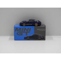 1:64 Porsche 911 (9925) GT3 Touring (Gentian Blue Metallic)