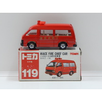 1:66 Toyota Hiace Fire Chief Car - Made in Japan