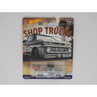 1:64 Custom 1962 Chevy Pickup - Hot Wheels Car Culture "Shop Trucks"