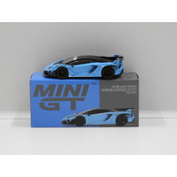 1:64 LB-Silhouette Works Lamborghini Aventador GT Evo (Baby Blue)