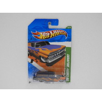1:64 1959 Chevy Delivery -2011  Hot Wheels Super Treasure Hunt Long Card