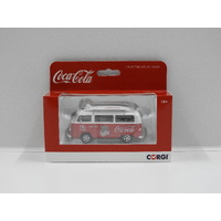 1:43 Volkswagen Type 2 T2 Bay Window Campervan "Coca-Cola" Surf Van