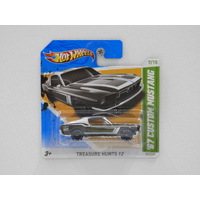 1:64 1967 Custom Mustang - Hot Wheels 2012 Treasure Hunt Short Card
