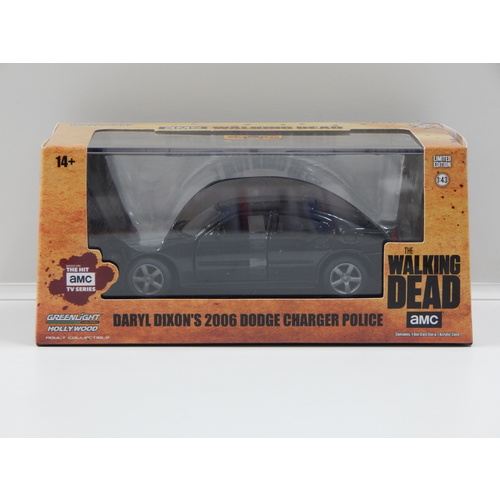 1:43 Daryl Dixon's 2006 Dodge Charger Police - "The Walking Dead"