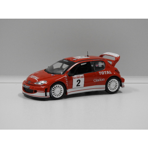 1:43 Peugeot 206 WRC - 2003 Rallye De Monte Carlo (R.Burns/R.Reid) #2