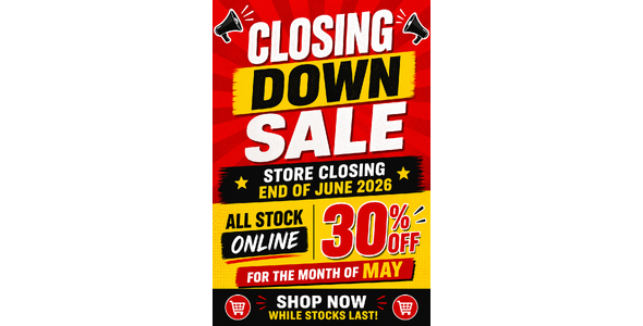 Closing Down Sale