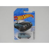 1:64 Volkswagen Golf Mk2 - 2019 Hot Wheels Long Card