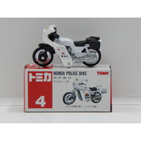 1:34 Honda Police Bike with Decal Sheet - Made in China