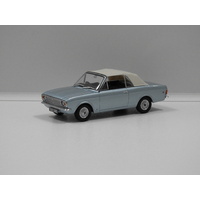 1:43 Ford Cortina Mkll Crayford Convertible (Blue Mink) Top Up