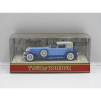 1:43 1930 Duesenberg Model 'J' (Two Tone Blue)