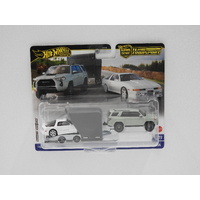 1:64 2018 Toyota 4Runner & 1989 Toyota Supra - Hot Wheels Car Culture "Team Transport"