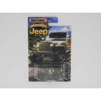 1:64 1943 Jeep Willys - Matchbox Jeep Anniversary Edition"