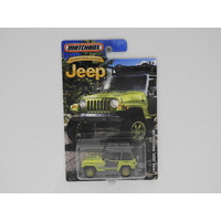 1:64 1998 Jeep Wrangler - Matchbox Jeep Anniversary Edition"