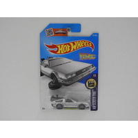 1:64 Delorean Time Machine Hover Mode - Hot Wheels Long Card "Back To The Future"