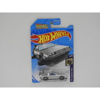 1:64 Delorean Time Machine Hover Mode "Back To The Future" - 2019 Hot Wheels Long Card