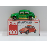 1:60 Volkswagen 1200 LSE (Green) Sherriffs Mini-Cars - Made in Japan