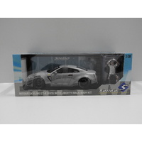 1:18 2024 Porsche RWB with Figure (Nardo Grey)
