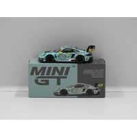 1:64 Porsche 911 GT3 R - 2023 FIA GT World Cup 70th Macau Grand Prix HubAuto Racing #28 (Opened, Unsealed)