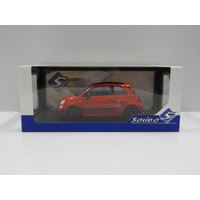 1:18 2022 Fiat F595 Abarth (Rosso Maranello)