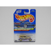 1:64 1932 Ford Delivery - 1999 Hot Wheels Treasure Hunt Long Card