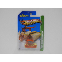 1:64 Flintmobile - Hot Wheels Long Card "The Flintstones"
