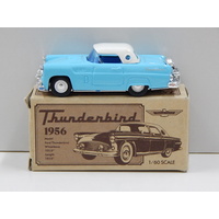1:60 1956 Thunderbird (Blue with White Roof) - Made in Japan