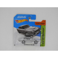 1:64 1963 Aston Martin DB5 - Hot Wheels Short Card James Bond "Goldfinger"