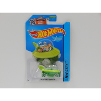 1:64 The Jetsons Capsule Car - 2015 Hot Wheels Long Card