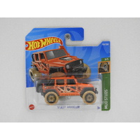 1:64 2017 Jeep Wrangler - Hot Wheels 2022 Treasure Hunt Short Card