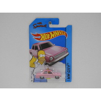 1:64 Family Car - Hot Wheels Long Card "The Simpsons"