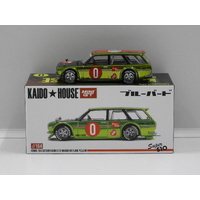 1:64 Datsun Kaido 510 Wagon OG Flow Yellow "Kaido House" (Opened, Unsealed)