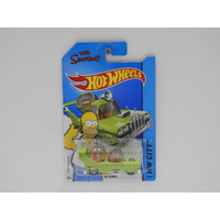 1:64 The Homer "The Simpsons" - 2014 Hot Wheels Long Card