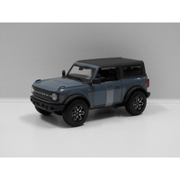 1:24 2021 Ford Bronco Badlands (Steel Blue/Black Roof)