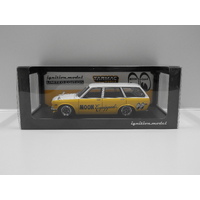 1:18 Datsun Bluebird 510 Wagon (Yellow/Whitw) "Moon Equipped"