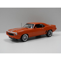 1:18 1969 Chevy Camaro Restomod (Orange)