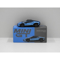 1:64 Lamborghini Huracan Sterrato (Blu Aegir) (Opened, Unsealed)