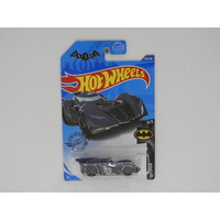 1:64 Batman: Arkham Asylum Batmobile - Hot Wheels 2020 Treasure Hunt Long Card