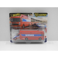 1:64 Euro Hauler & 1994 Nissan 300 ZX GTS - Hot Wheels Car Culture "Team Transport"