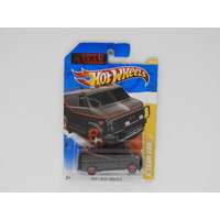1:64 A Team Van  - Hot Wheels Long Card "The A Team"