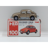 1:60 Volkswagen 1200 LSE (Bronze) Red Picture Box - Made in Japan