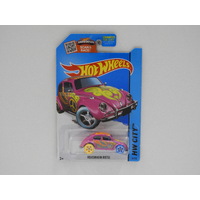 1:64 Volkswagen Beetle - 2015 Hot Wheels Treasure Hunt Long Card