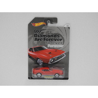 1:64 1971 Mustang Mach 1 - Hot Wheels Long Card James Bond "Diamonds Are Forever"