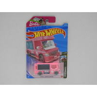 1:64 Barbie Dream Camper "Barbie" - 2021 Hot Wheels Long Card