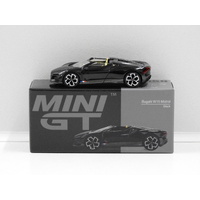 1:64 Bugatti W16 Mistral (Black) (Opened, Unsealed)