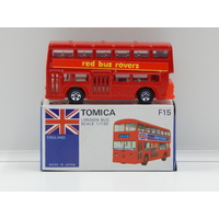 1:130 London Bus (Red Bus Rovers) - Made in Japan