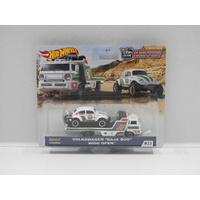 1:64 Volkswagen "Baja Bug" & Wide Open - Hot Wheels Car Culture "Team Transport"