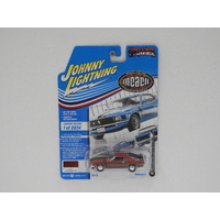 1:64 1970 Ford Mustang Boss 302 (Candy Apple Red) - Johnny Lightning "Muscle Cars U.S.A."