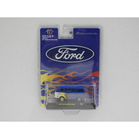 1:64 1965 Ford Econline Van Gasser (Blue with Flames)